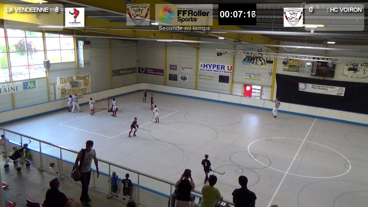 Finales championnat de France de rink Hockey U11 2013/2014 - La Vendéenne - HC Voiron
