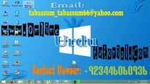 How To Create Bootable Usb For Windows 7-8  Tutorial In Urdu
