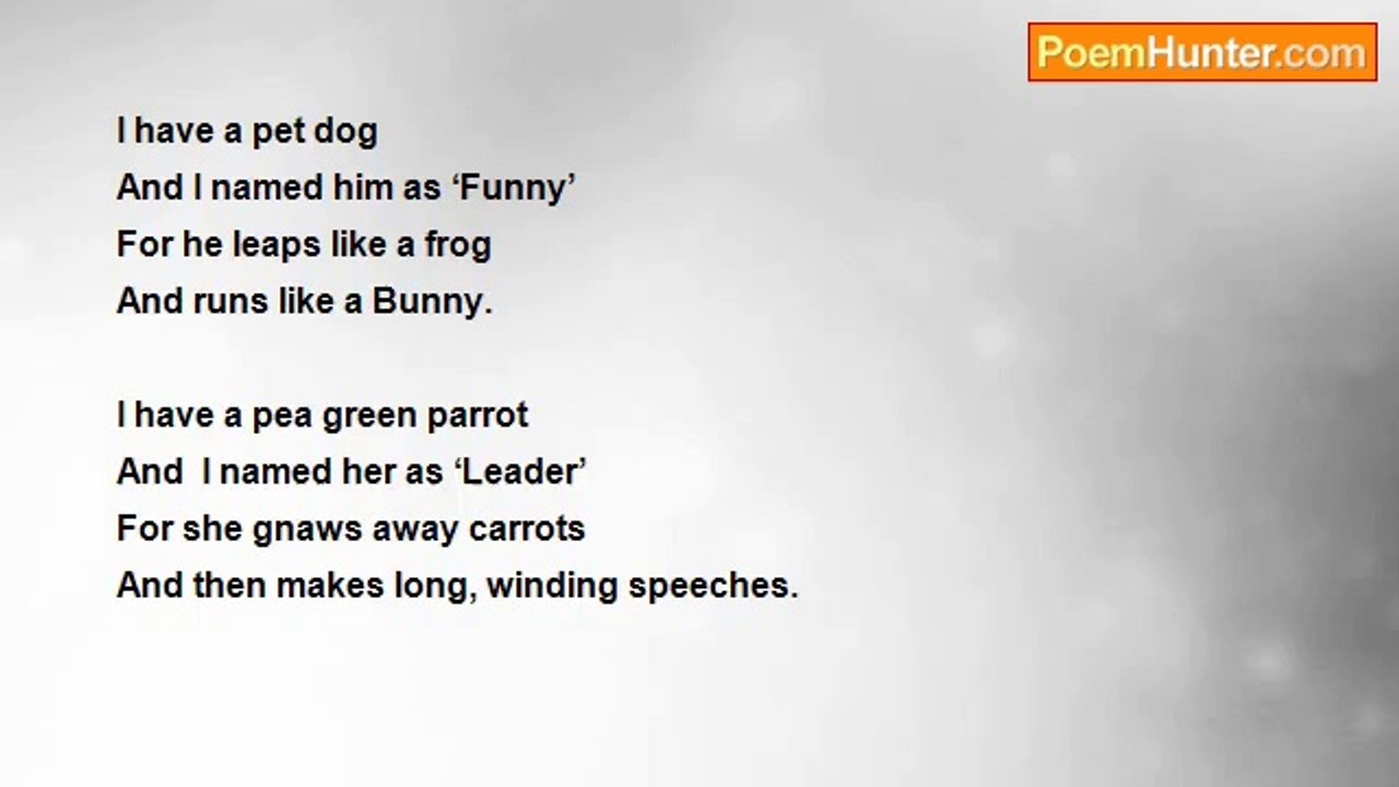 Rajesh Thankappan - My  Pets