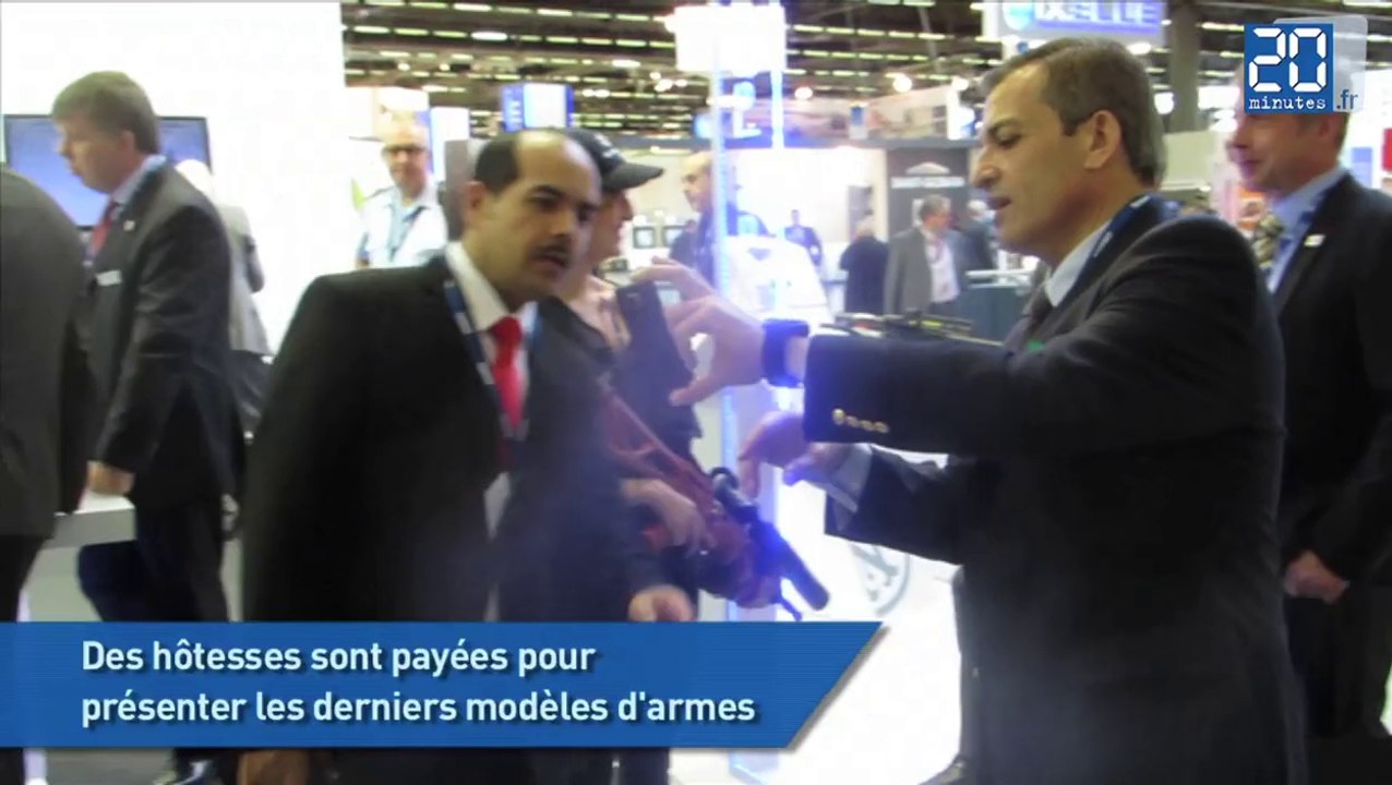 Eurosatory: Dans les allées du salon de l'armement 2014