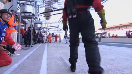 24 Heures du Mans 2014: ravitaillement pour la Rebellion n°12