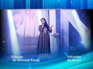 Tribute To Ahmed Faraz promo Indus Tv