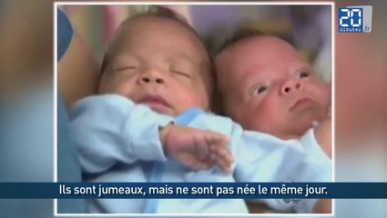Deux jumeaux naissent avec 24 jours d'écart