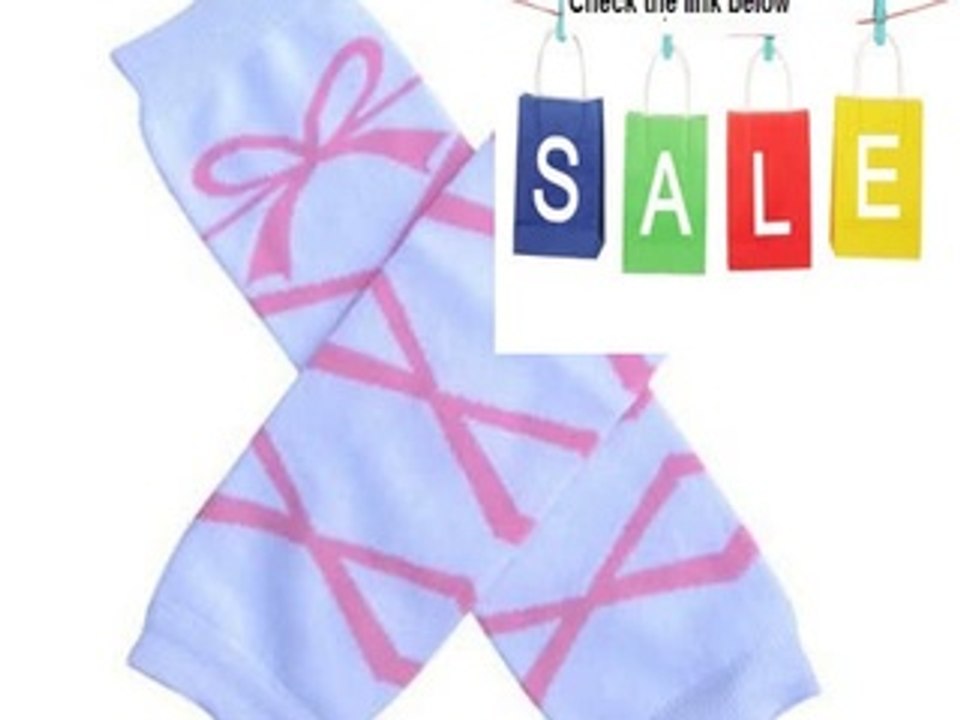 Cheap Deals White & Pink Ballet - Leg Warmers - for my Infant, Baby, Toddler, Little Girl or Boy Review