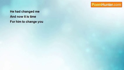 Aldo Kraas - HE HAD CHANGED ME