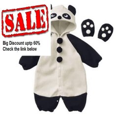 Cheap Deals Little Hand Baby Boys Girls Winter Animal Panda Sweater Jacket Baby Snowsuits Review