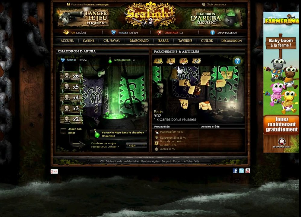 PlayerUp.com - Buy Sell Accounts - [ SOLD] Vente _Sell account seafight 2012