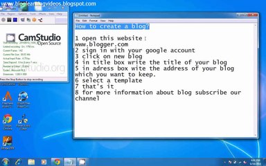 How to create a blog in 2 mints?