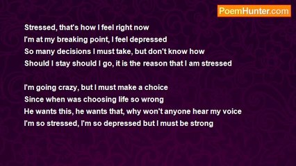 Elvira A Gasser - Stressed