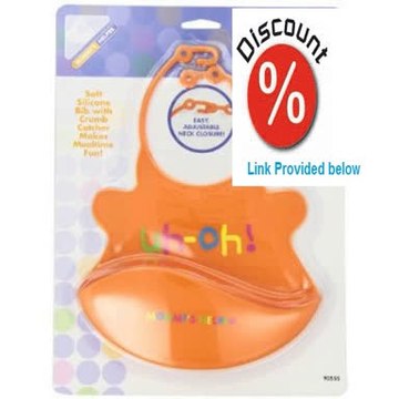 Cheap Deals Mommys Helper Bib with Crumb Catcher, Uh-Oh Collection Review