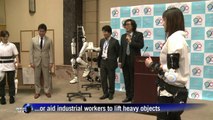 Japan robot firm showcases thought-controlled suits