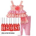 Cheap Deals Bonnie Baby Baby-Girls Newborn Stripe Tiered Knit Capri Set Review