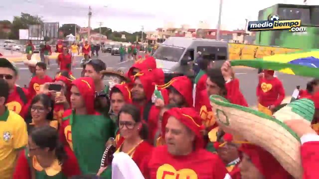 Hubo apoyo de Chilindrinas y Chapulines para el Tri