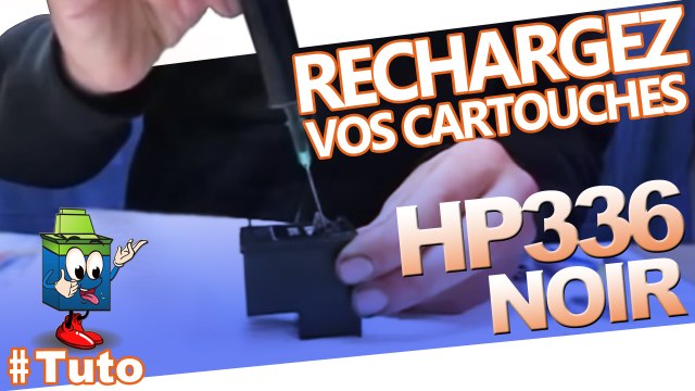 Comment recharger une cartouche d'encre HP 336