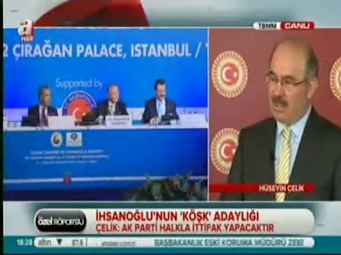AKParti Genel Başkan Yardımcısı Hüseyin Çelik'ten Ekmeleddin İhsanoğlu Yorumu; Taklitler Aslını Yaşatır