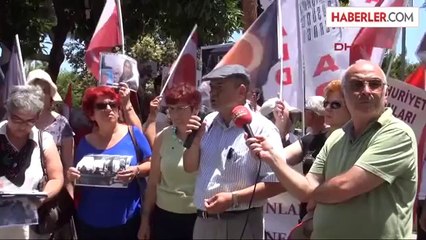 Mersin'de Diyarbakır'daki Annelere Destek Eylemi