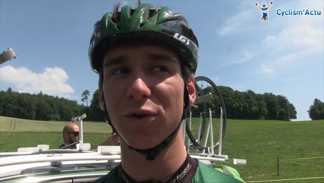 Bryan Coquard au départ de la 5e étape du Tour de Suisse 2014