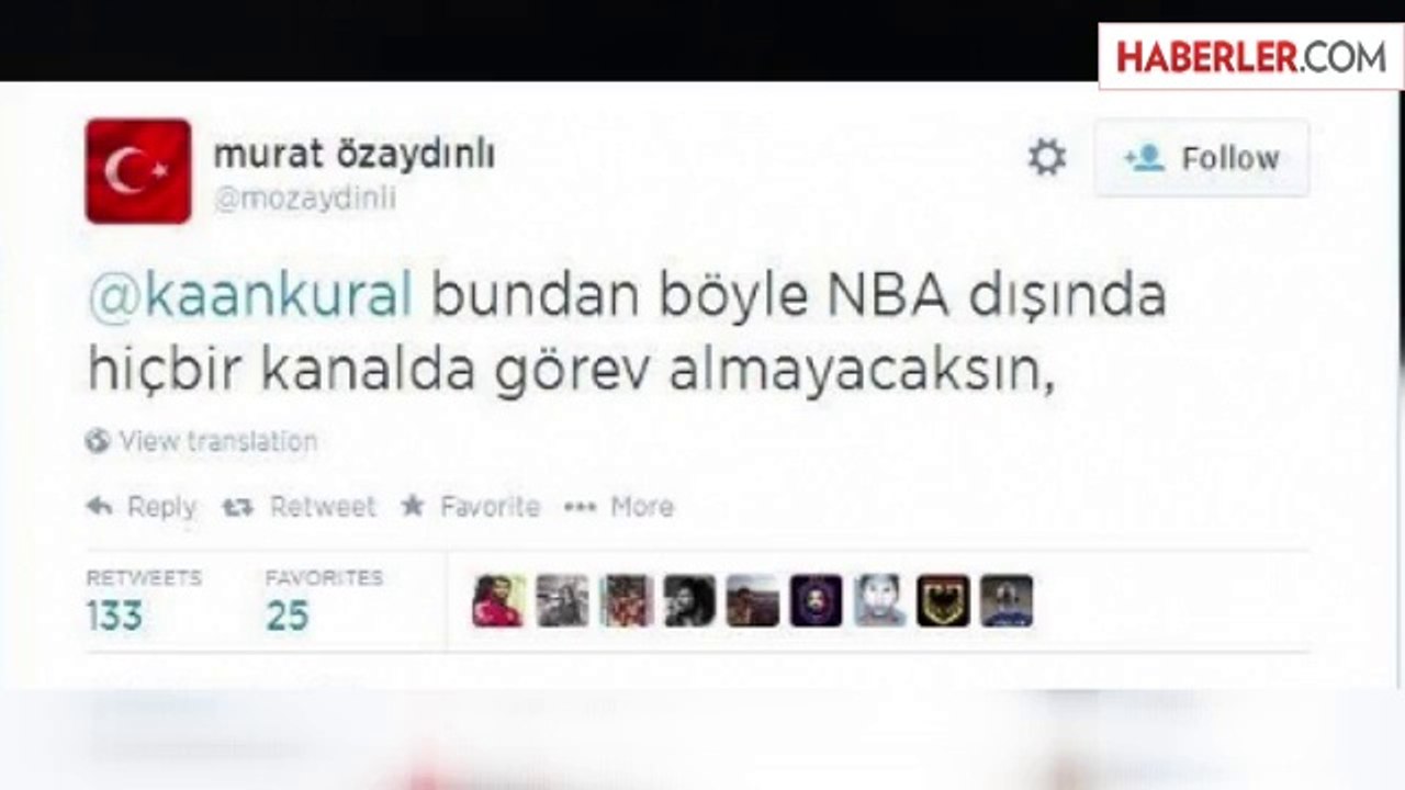 Murat Özaydınlı, Kaan Kural'ı Tehdit Etti