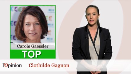 Le Top : Carole Gaessler, Le Flop : Michel Tomi