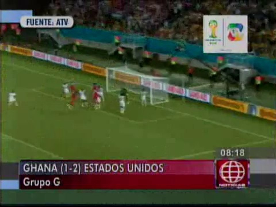 Resumen Grupo G - Estados Unidos 2-1 Ghana