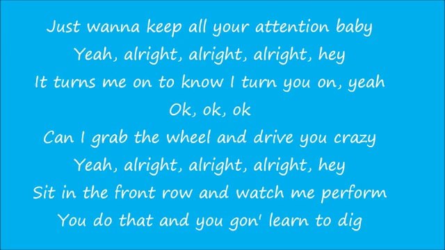 Representing - Ludacris feat. Kelly Rowland (Lyrics on screen)