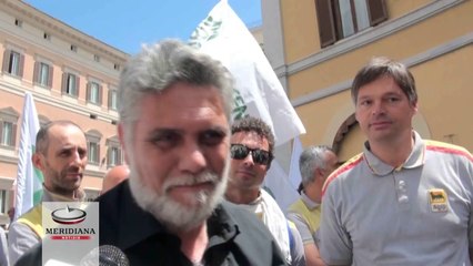 Sciopero benzinai, in protesta a Piazza Montecitorio abbiamo solo nemici