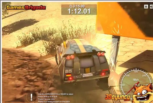 3D Ralli Arabası 4 - 3D Araba Oyunları