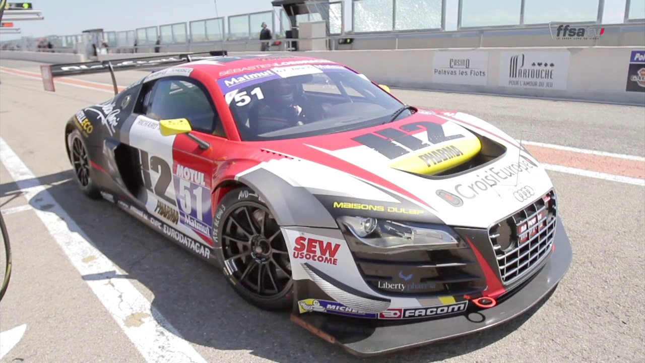 Mike Parisy pilote de GT dans le Sébastien Loeb Racing