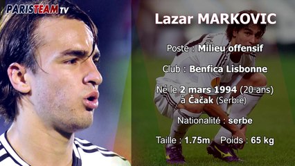 Présentation de Lazar Markovic