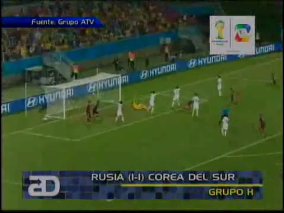Resumen Grupo H - Rusia 1-1 Corea del Sur