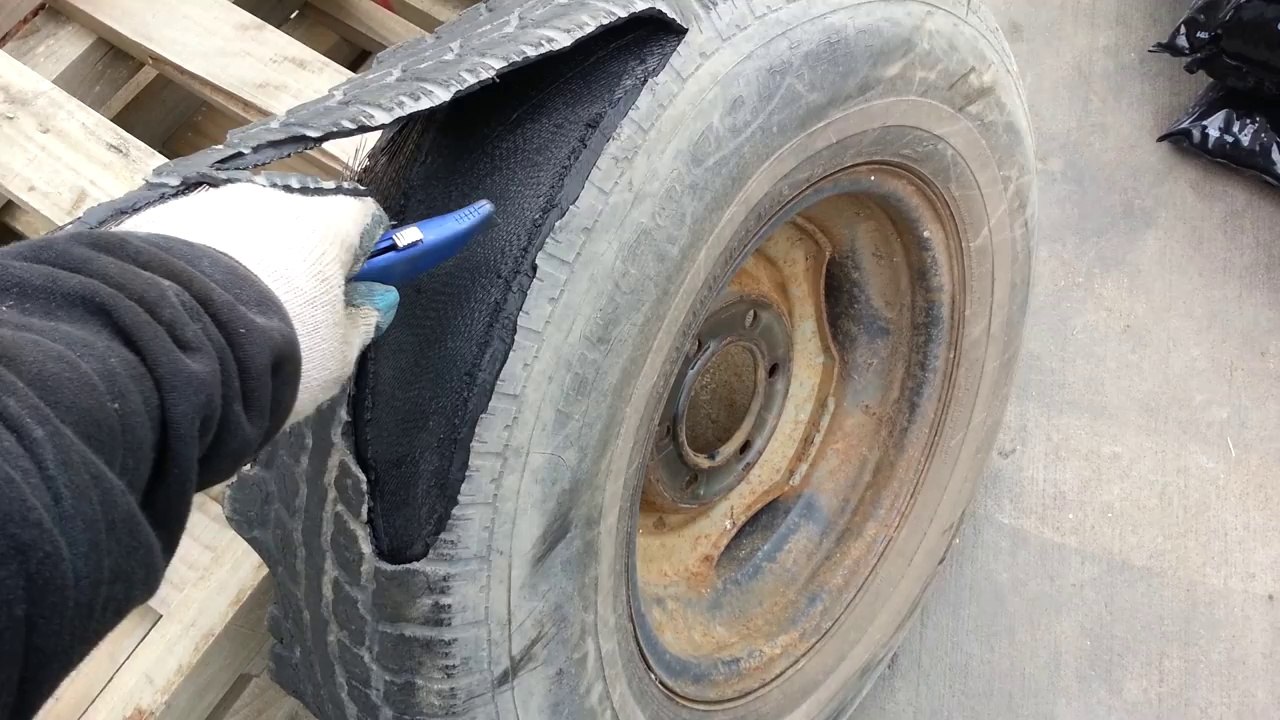 Do Not Slice Open a Tire!!!