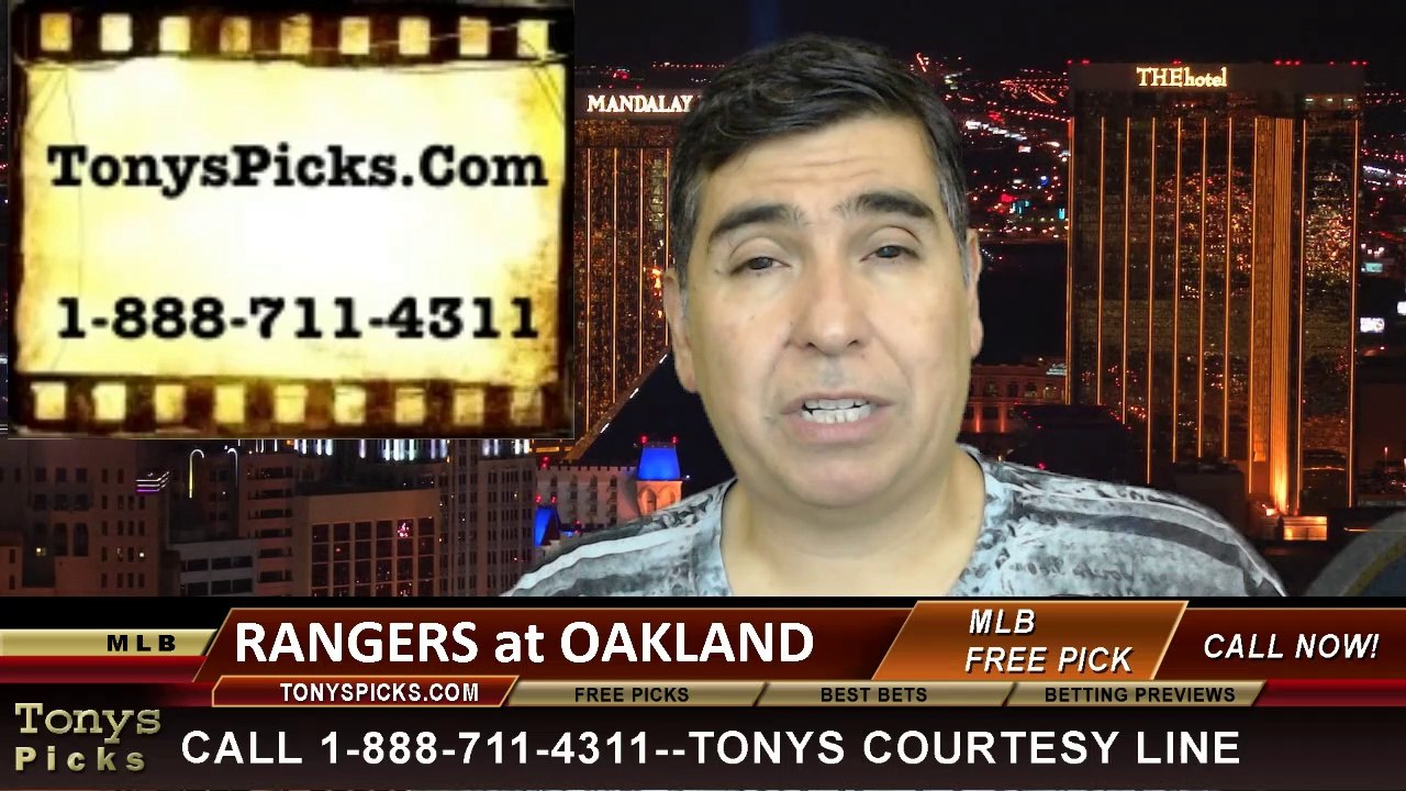 MLB Odds Oakland Athletics vs. Texas Rangers Pick Prediction Preview 6-18-2014