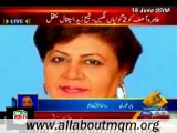 Babar Khan Ghauri Bipper on MQM MNA Tahira Asif shot and injured in Lahore