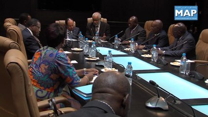 محمد يتيم يتباحث مع رئيس مجلس الشيوخ الكونغولي