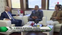 OLİMPİAN DERNEĞİ TRT GENEL MÜDÜRÜNE PLAKET VERDİ-TRT-1