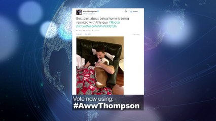 2014 NBA Social Media Awards 'Aww' Award Nominee - Klay Thompson