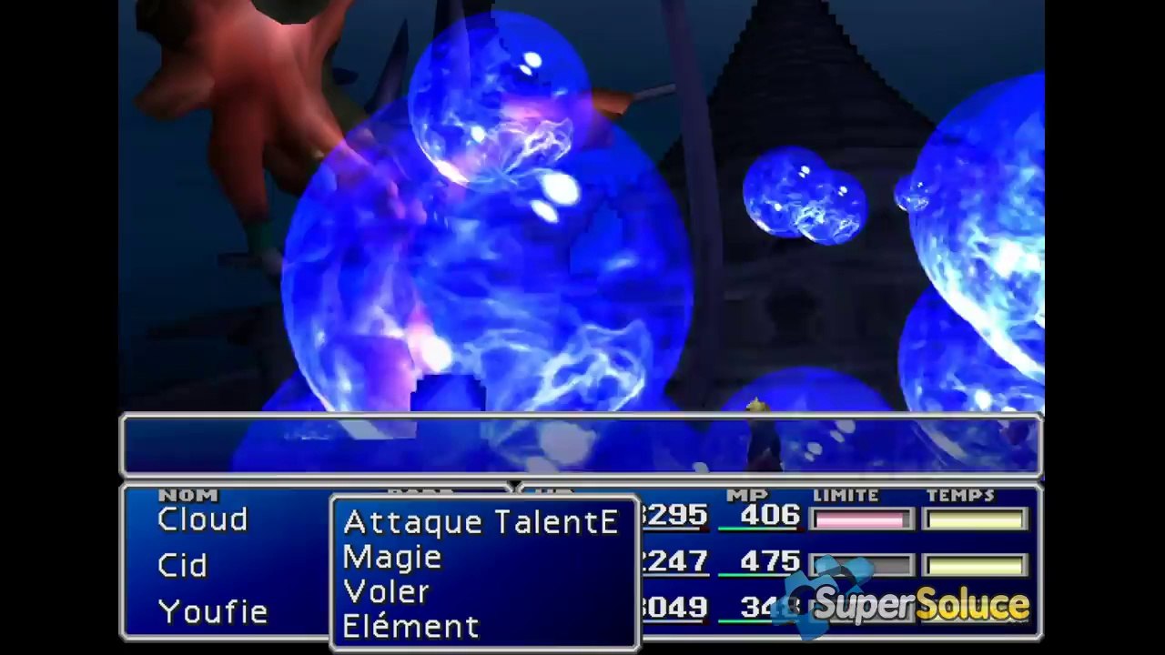 Solution Final Fantasy VII : Boss Jénova Vie