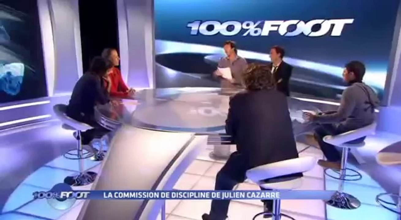 100% Foot - M6 - La commission de discipline - Julien Cazarre - Vikash Dhorasso.