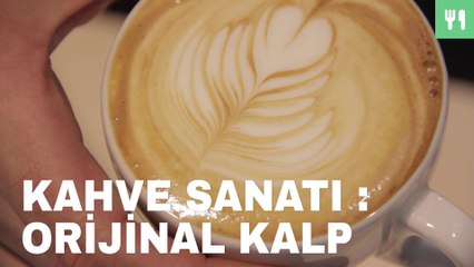 Kahve Sanatı : Original Kalp
