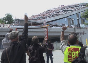 Les intermittents bloquent la Philharmonie de Paris