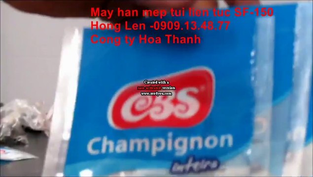 Máy hàn miệng bao thuốc bảo vệ thực vật, máy hàn mép túi thuốc thú y, thủy sản tự động SF150