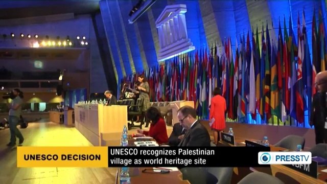 UNESCO lists Palestinian village as heritage site