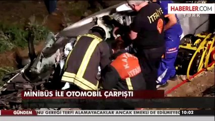 Düzeltme) Atletizm Seçmelerine Giden Öğrencileri Taşıyan Minibüs Kaza Yaptı: 3 Ölü, 16 Yaralı