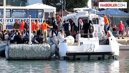 Kuru yük gemisinde 121 kaçak yakalandı -