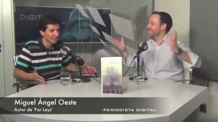 Miguel Ángel Oeste, autor de 'Far Leys'. 13-6-2014