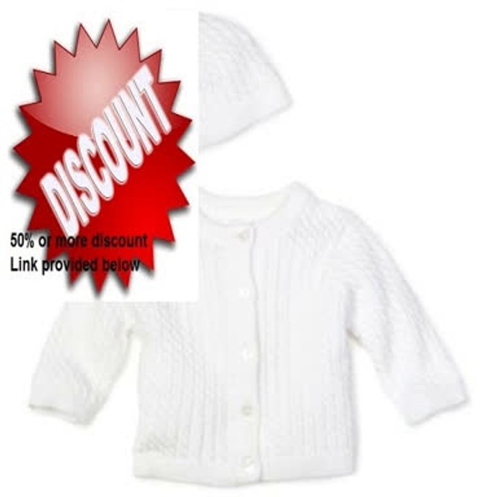 Cheap Deals Little Me Unisex-baby Newborn Lovable Cable Sweater Review