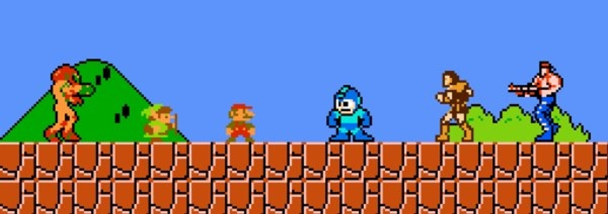 Présentation Super Mario Bros Crossover (Flash)