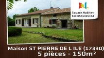 A vendre - Maison/villa - ST PIERRE DE L ILE (17330) - 5 pièces - 150m²