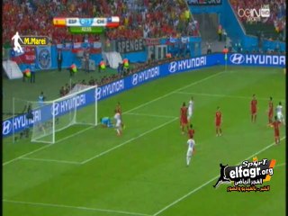 هدف تشيلي الثاني في أسبانيا لتشارلز ارانغيوز 2-0 | تعليق محمد بركات