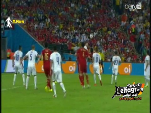 سيرجيو بوسكيتش يضيع فرصة هدف سهل للأسبان أمام تشيلي !!